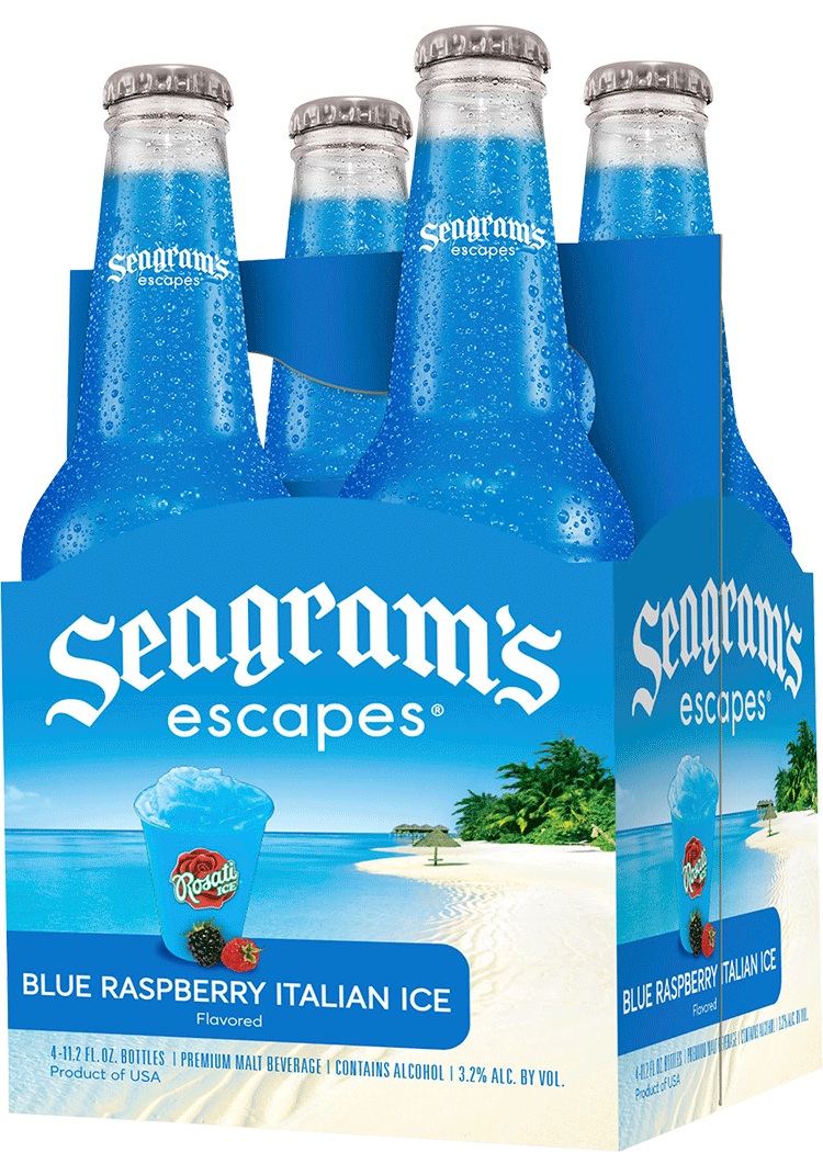 Seagrams Escapes Blue Raspberry Italian Ice Total Wine & More
