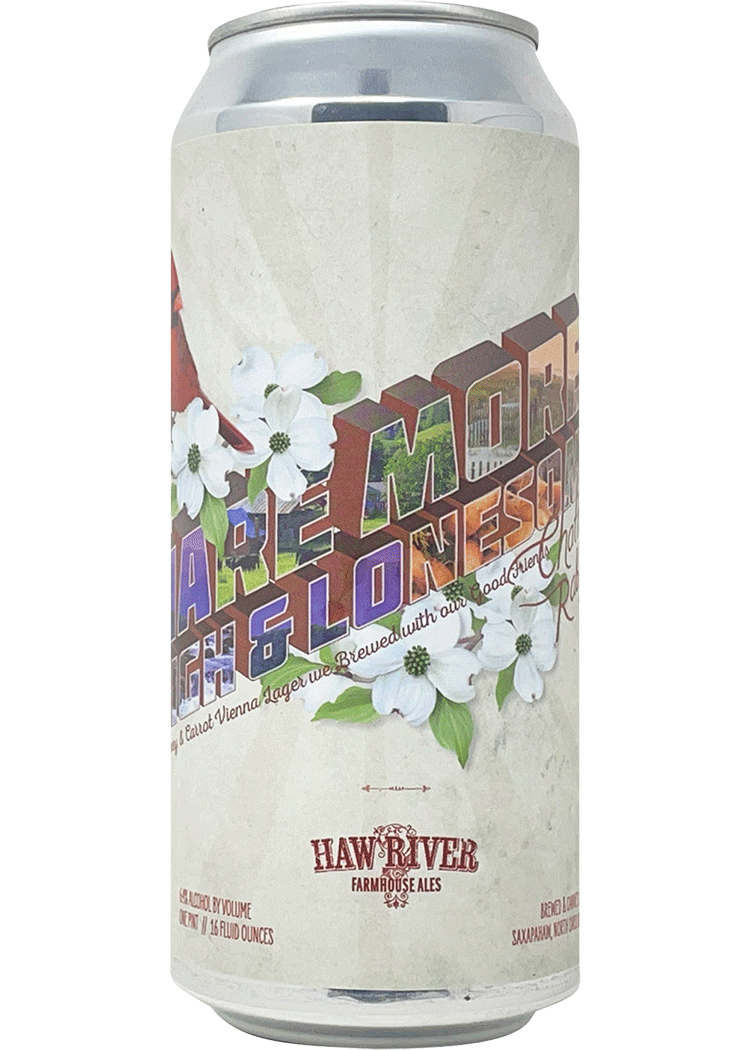 Haw River Hare More High & Lonesome Honey Carrot Vienna Lager Total Wine & More