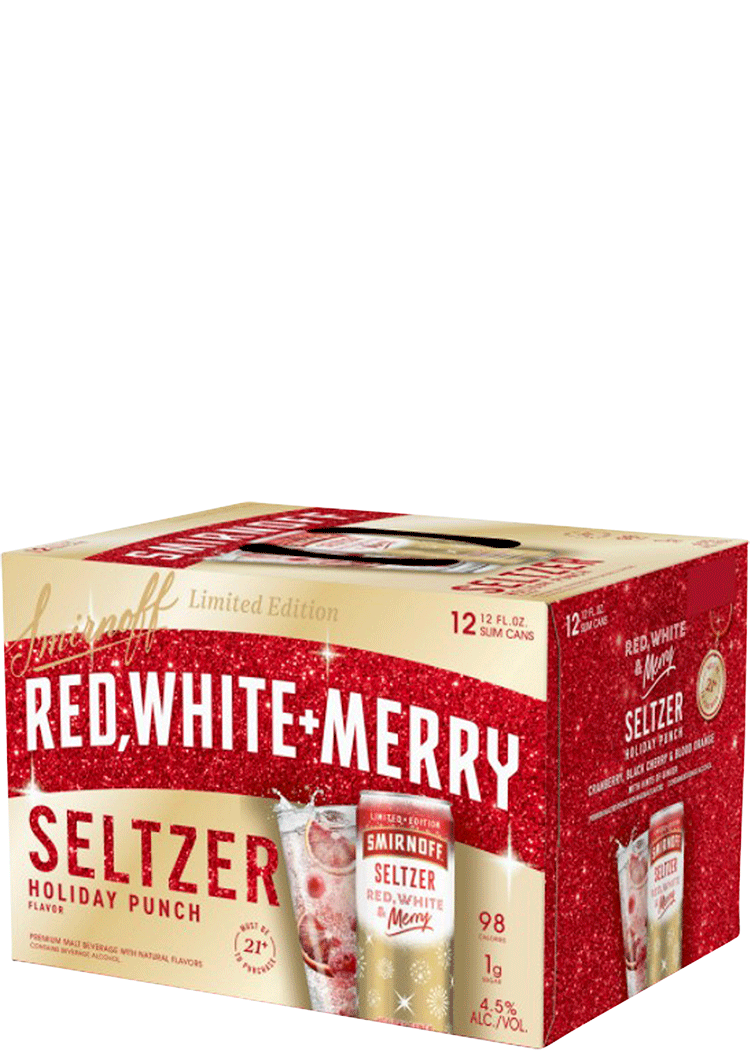 Smirnoff Seltzer Red White & Merry Total Wine & More