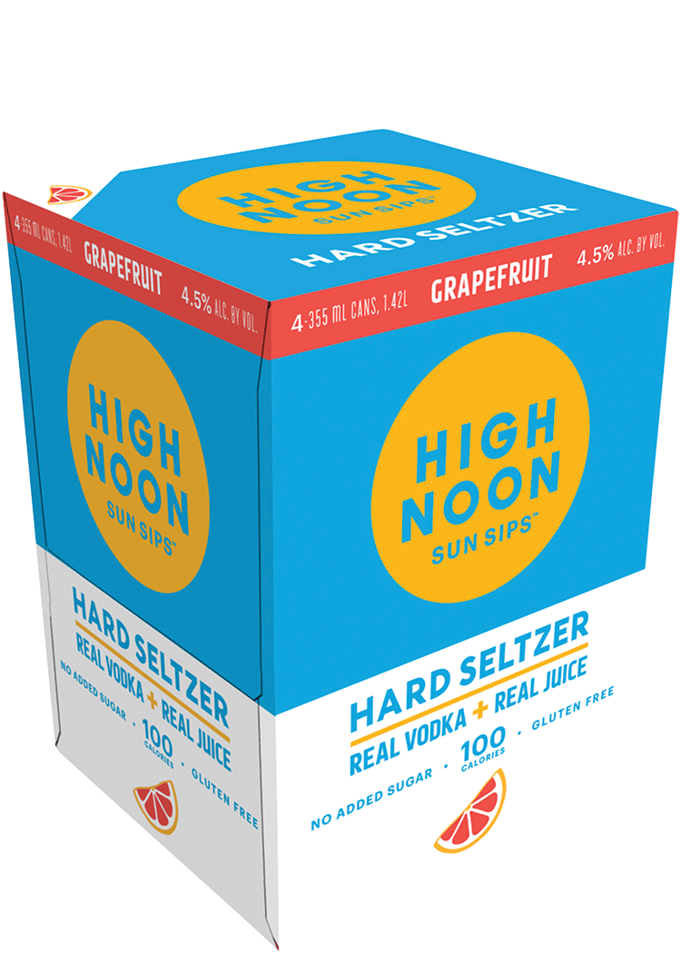 High Noon Hard Seltzer Vodka Grapefruit | Total Wine & More