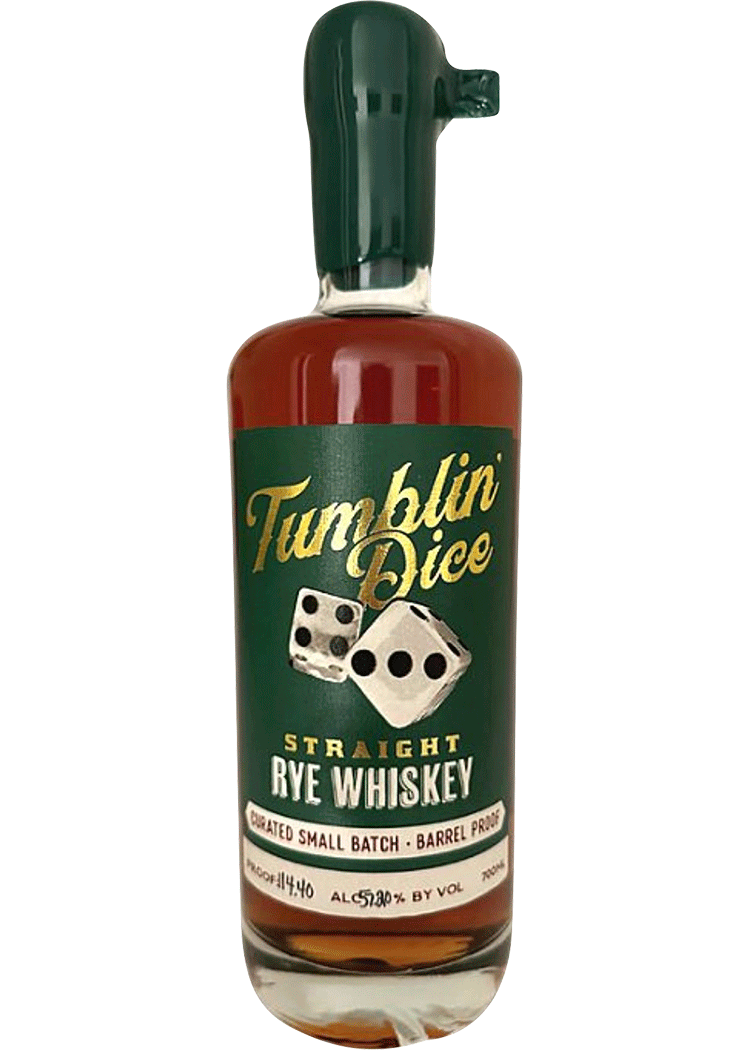 Tumblin Dice 7 Year Small Batch Rye Whiskey Barrel Select Total Wine