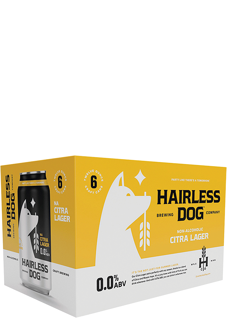 Hairless Dog 0.0 NonAlcoholic Citra Lager Total Wine & More
