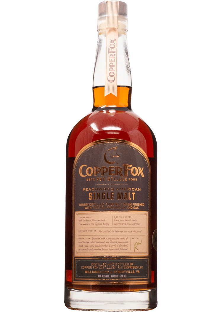 Copper Fox Peachwood Single Malt Total Wine & More