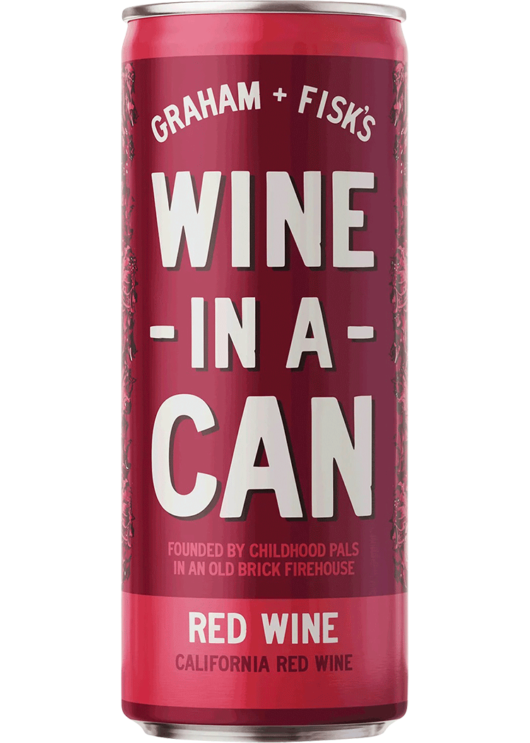 Graham And Fisk's Wine In A Can Graham+Fisk's Wine-In-A-Can Red | Total Wine & More