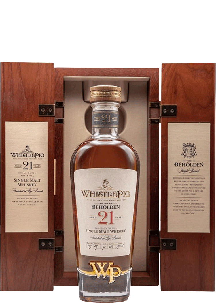 Whistlepig The Beholden 21 Rye Total Wine & More