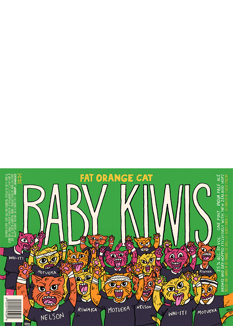 Fat Orange Cat Baby Kiwis Total Wine & More