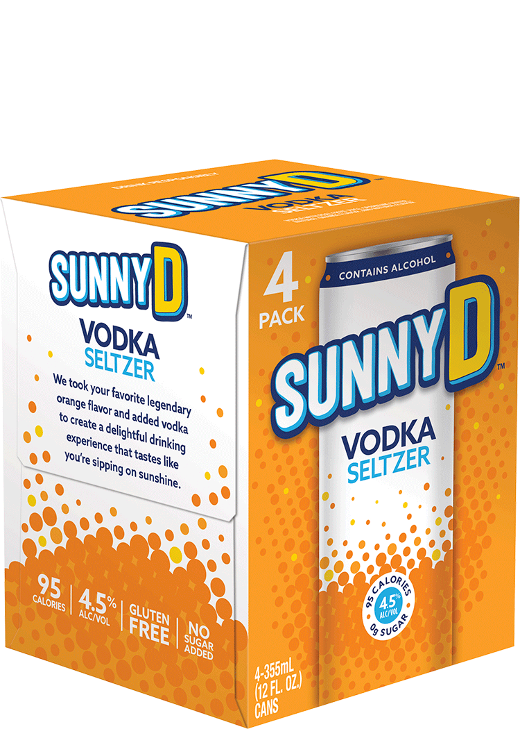 SunnyD Vodka Seltzer Hard Seltzer Total Wine & More
