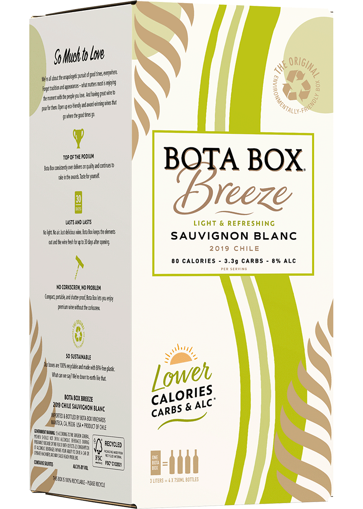 Bota Box Breeze Sauvignon Blanc Total Wine & More