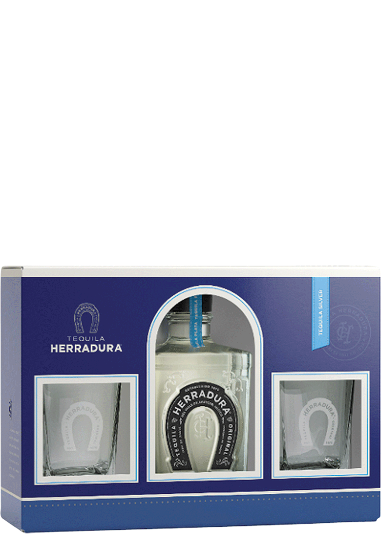 Herradura Blanco Tequila with 2 Glasses Gift Total Wine & More