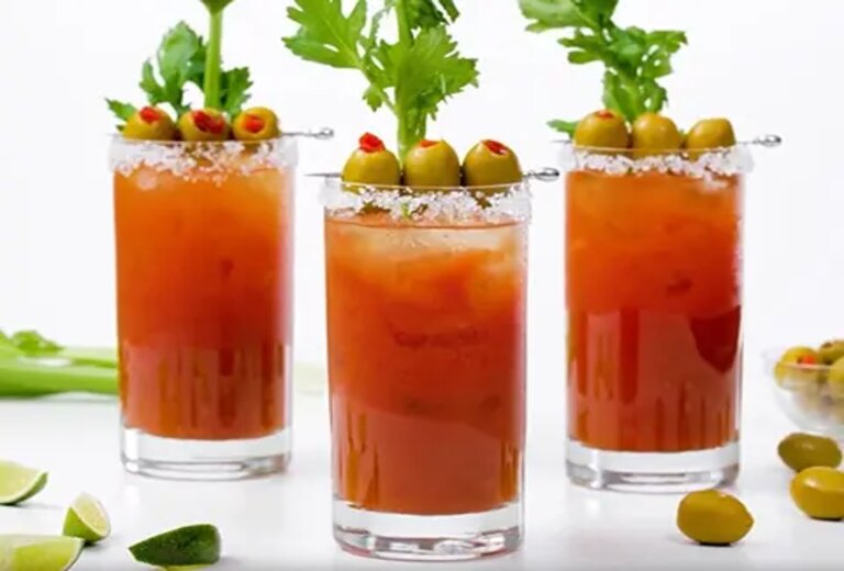 Bloody Mary Bar Personalized Hurricane Glass
