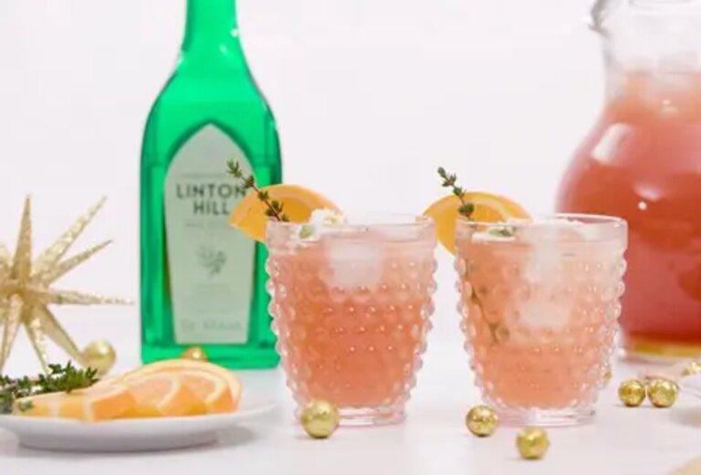 Holiday Thyme Gin & Tonic Cocktail Recipe Total Wine & More