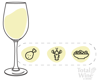 Pinot Grigio food pairings: Poultry, shellfish, salad