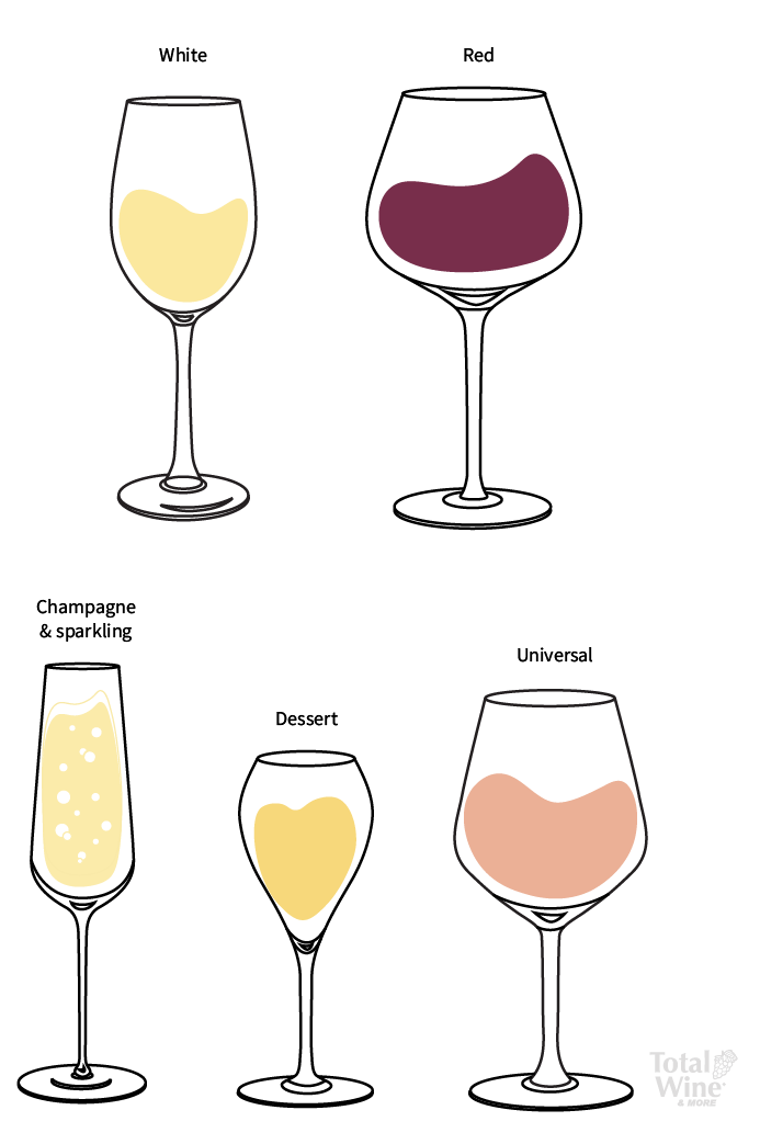 Types of Wine Glasses | Total Wine & More