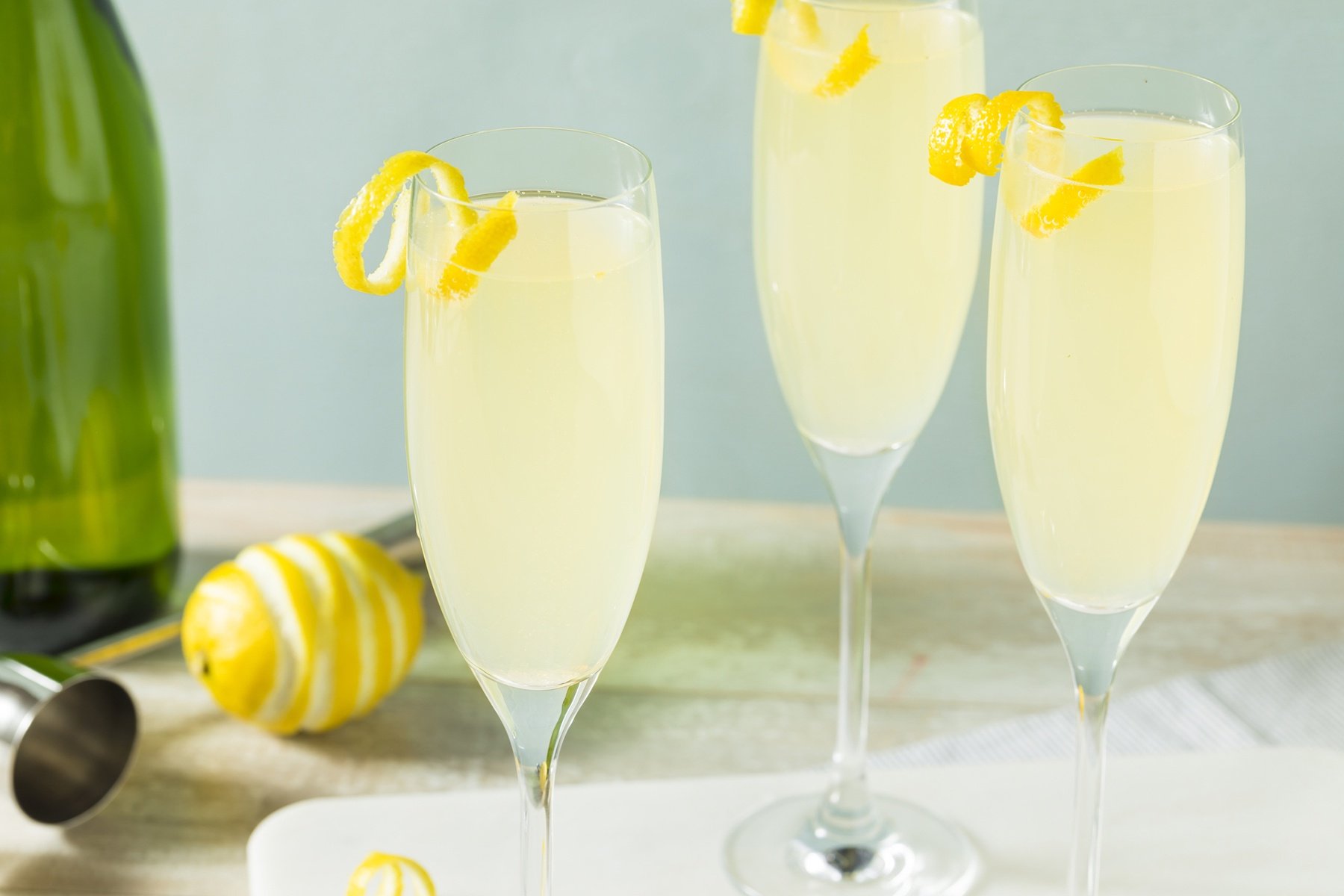 French 75 cocktail