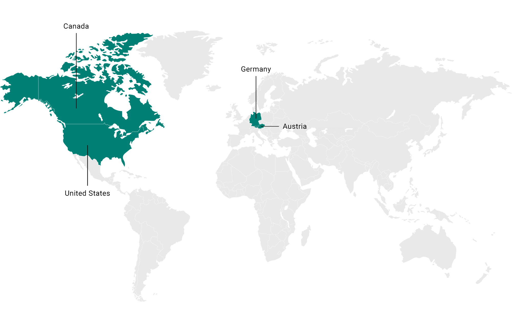 world map of ice wine regions