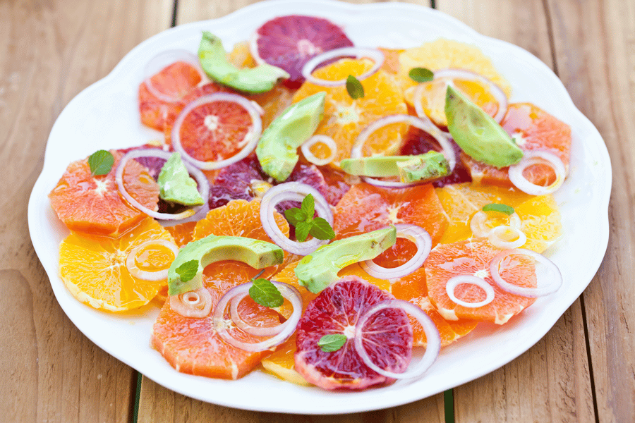 blood orange salad