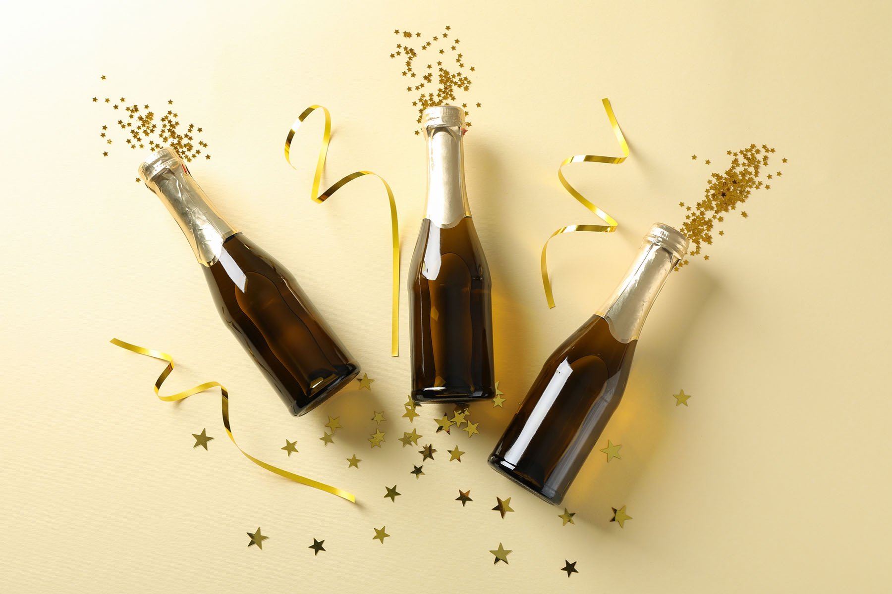 Pop the Celebration with Mini Champagne Bottles