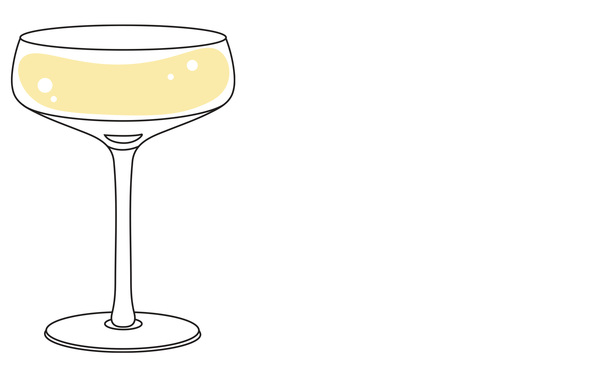 coupe glass