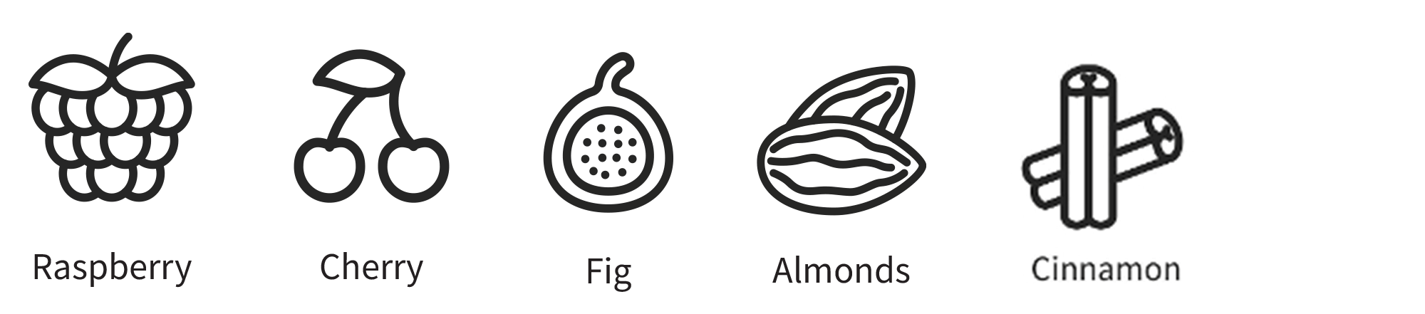 port wine flavor icons