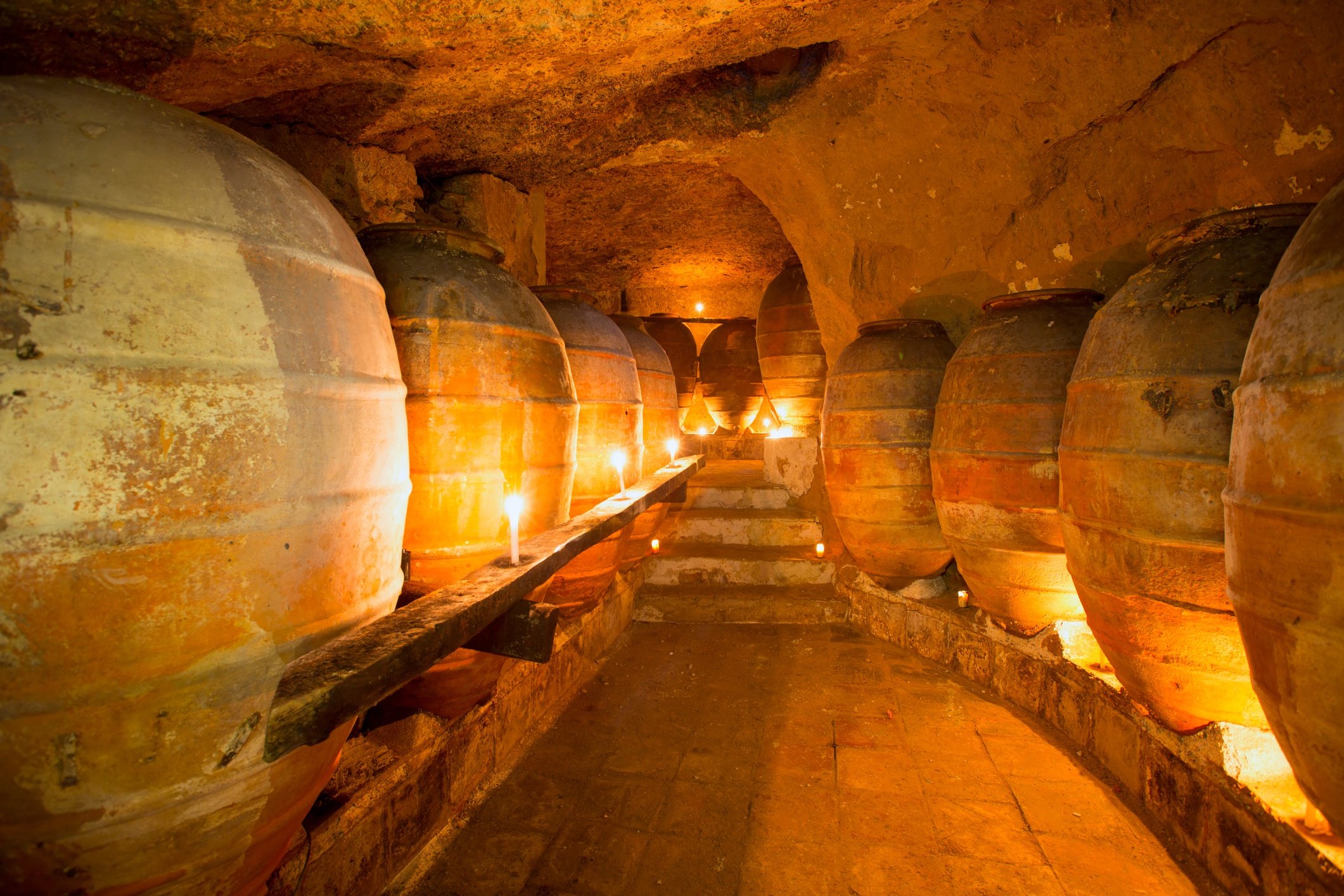 clay amphorae