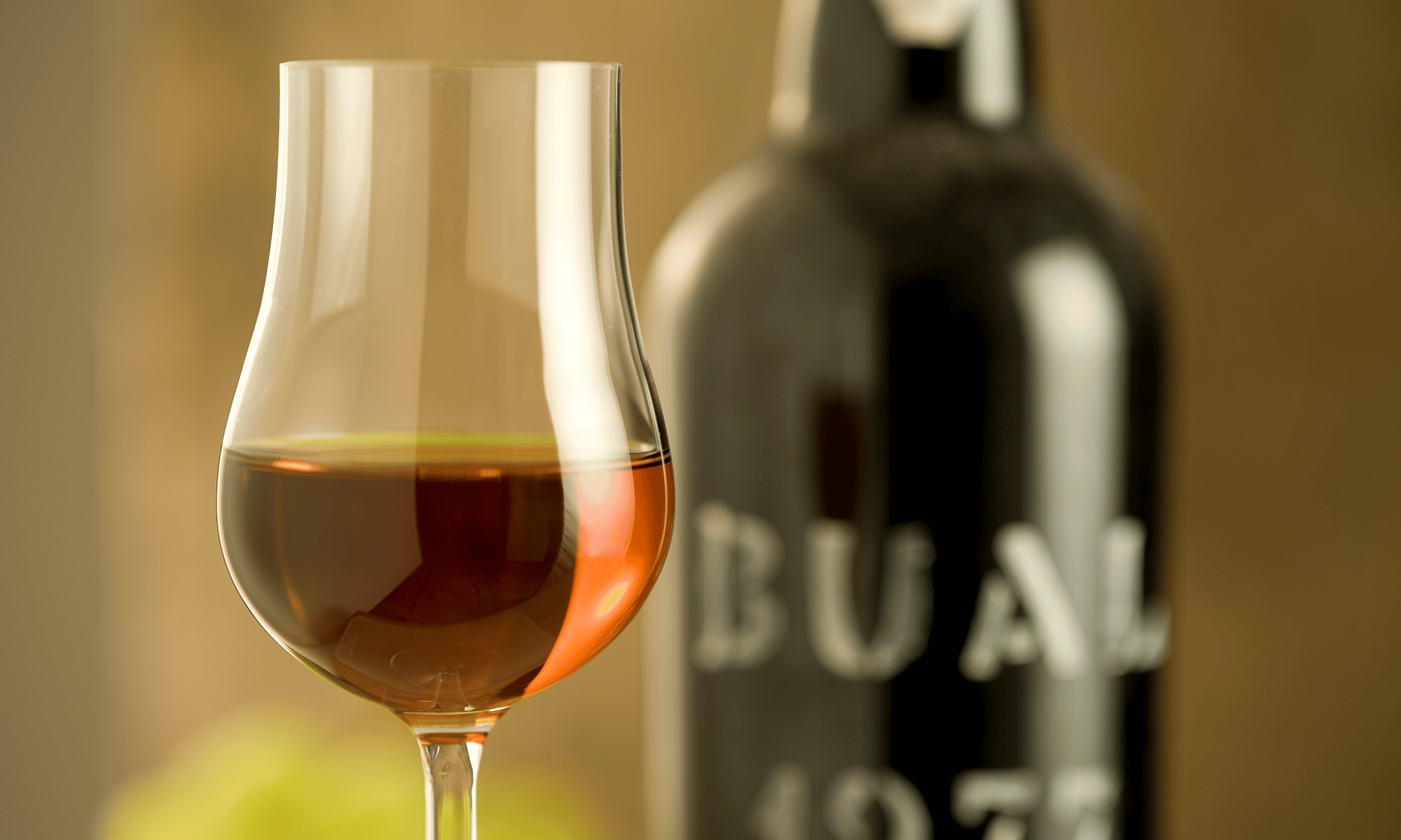 tulip shaped glass for port wine