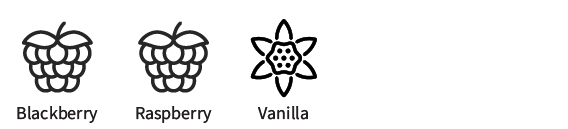 cabernet sauv flavor icons