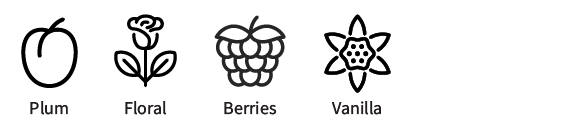 Merlot flavor icons