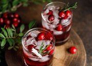 Non-Alcoholic Festive Cranberry Spritz