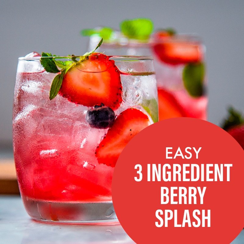 Berry Elderflower Splash Recipe