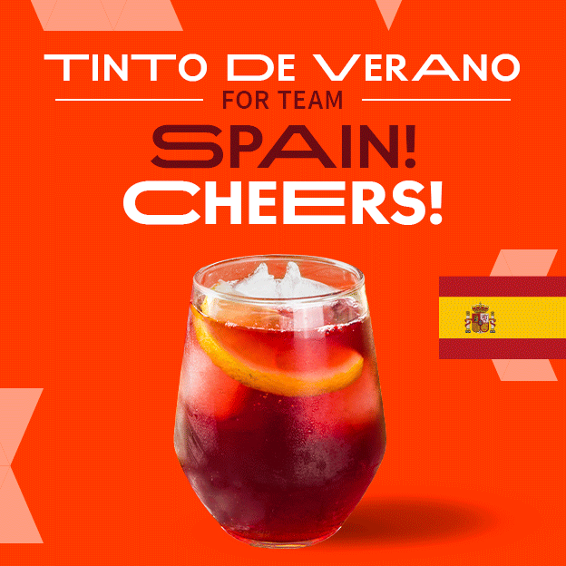 Tinto de Verano FOR TEAM SPAIN! CHEERS!