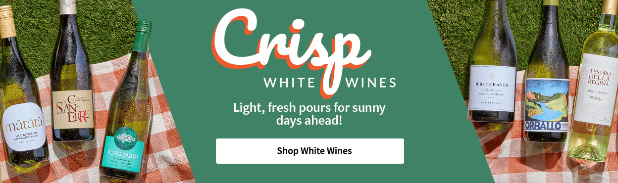 Crisp white wines summer selection at Total Wine and More